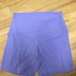 Lululemon Align 6” Purple Shorts